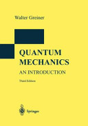 Quantum Mechanics book cover