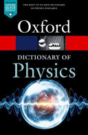 A Dictionary of Physics book cover