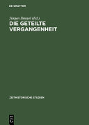 Die geteilte Vergangenheit book cover