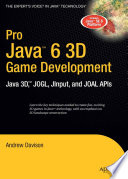 Pro Java 6 3D Game Development book cover