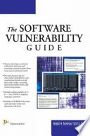 The Software Vulnerability Guide book cover