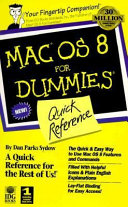 Mac OS 8 for Dummies book cover