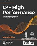 C++ HIGH PERFORMANCE - book cover