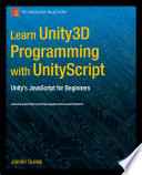Learn Unity3D Programming with UnityScript book cover