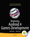 Beginning Android 4 Games Development book cover