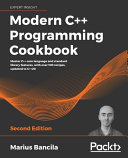 Modern C++ Programming Cookbook - Second Edition book cover
