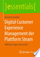 Digital Customer Experience Management der Plattform Steam book cover