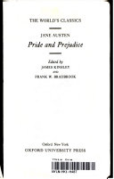 Pride and Prejudice book cover
