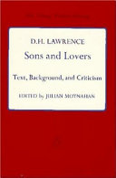 Sons and Lovers book cover