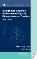 Design and Analysis of Bioavailability and Bioequivalence Studies book cover