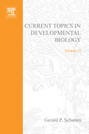 Current Topics in Developmental Biology book cover