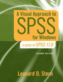 A Visual Approach to SPSS for Windows book cover