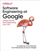 Software Engineering at Google book cover