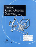 Testing Object-Oriented Software book cover