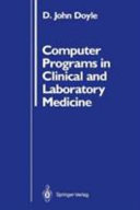Computer Programs in Clinical and Laboratory Medicine book cover