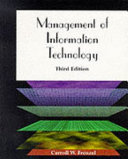Management of Information Technology book cover