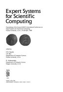 Expert Systems for Scientific Computing book cover