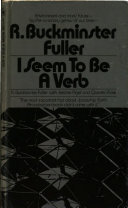 I Seem to be a Verb book cover
