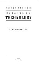 The Real World of Technology book cover