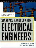 Standard Handbook for Electrical Engineers book cover