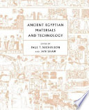 Ancient Egyptian Materials and Technology book cover