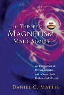 The Theory of Magnetism Made Simple book cover