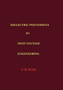 Dielectric Phenomena in High Voltage Engineering book cover