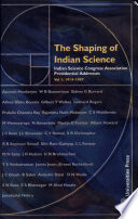 The Shaping of Indian Science: 1914-1947 book cover