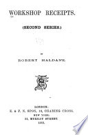 Workshop Receipts ... book cover