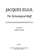The Technological Bluff book cover