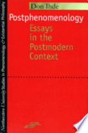 Postphenomenology book cover