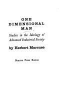One-dimensional Man book cover