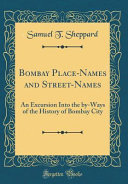 Bombay Place-Names and Street-Names book cover