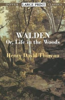 Walden, Or, Life in the Woods book cover