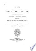 Hints on Public Architecture book cover