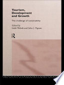 Tourism, Development and Growth book cover
