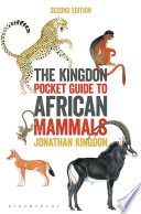 The Kingdon Pocket Guide to African Mammals book cover