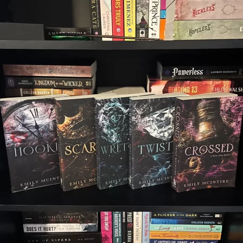 (Combo of 5) Hooked + Scarred + Wretched + Twisted + Crossed (Never After Series) by Emily Mcintire