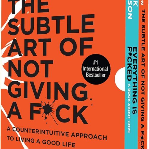 Mark Manson Boxset (Everything is F*cked + Subtle Art of Not Giving a F*ck) Paperback – by Mark Manson
