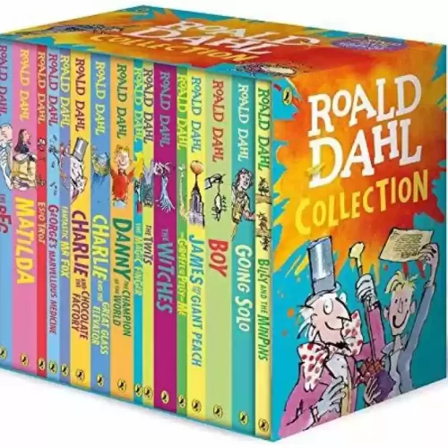 (16 Copy) Roald Dahl Complete Collection Paperback – by Roald Dahl